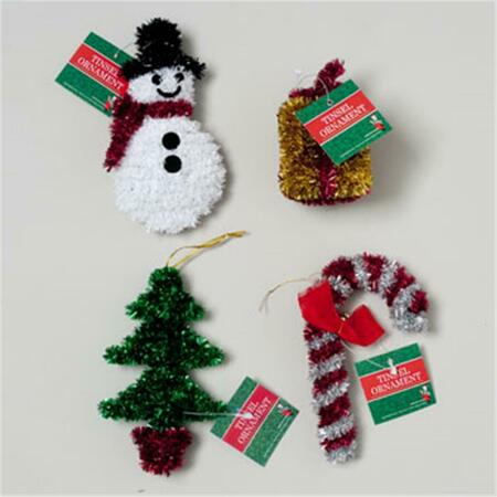 RGP Ornament Tinsel 4 Assorted, 48PK G91237